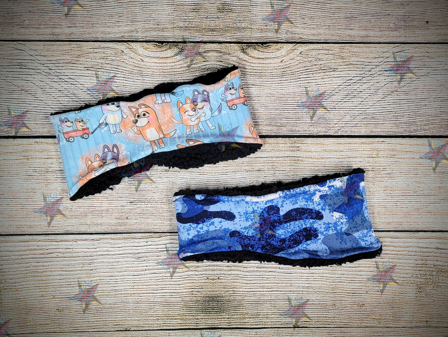 Boys Ear Muffs/Sherpa Lined