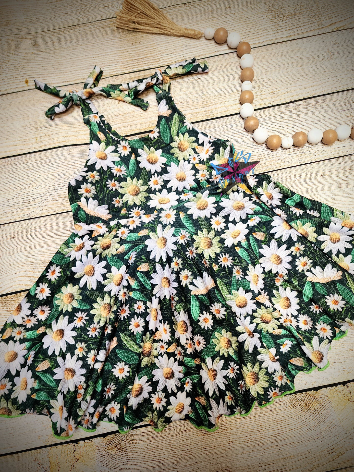 Cami Tie Twirl dress