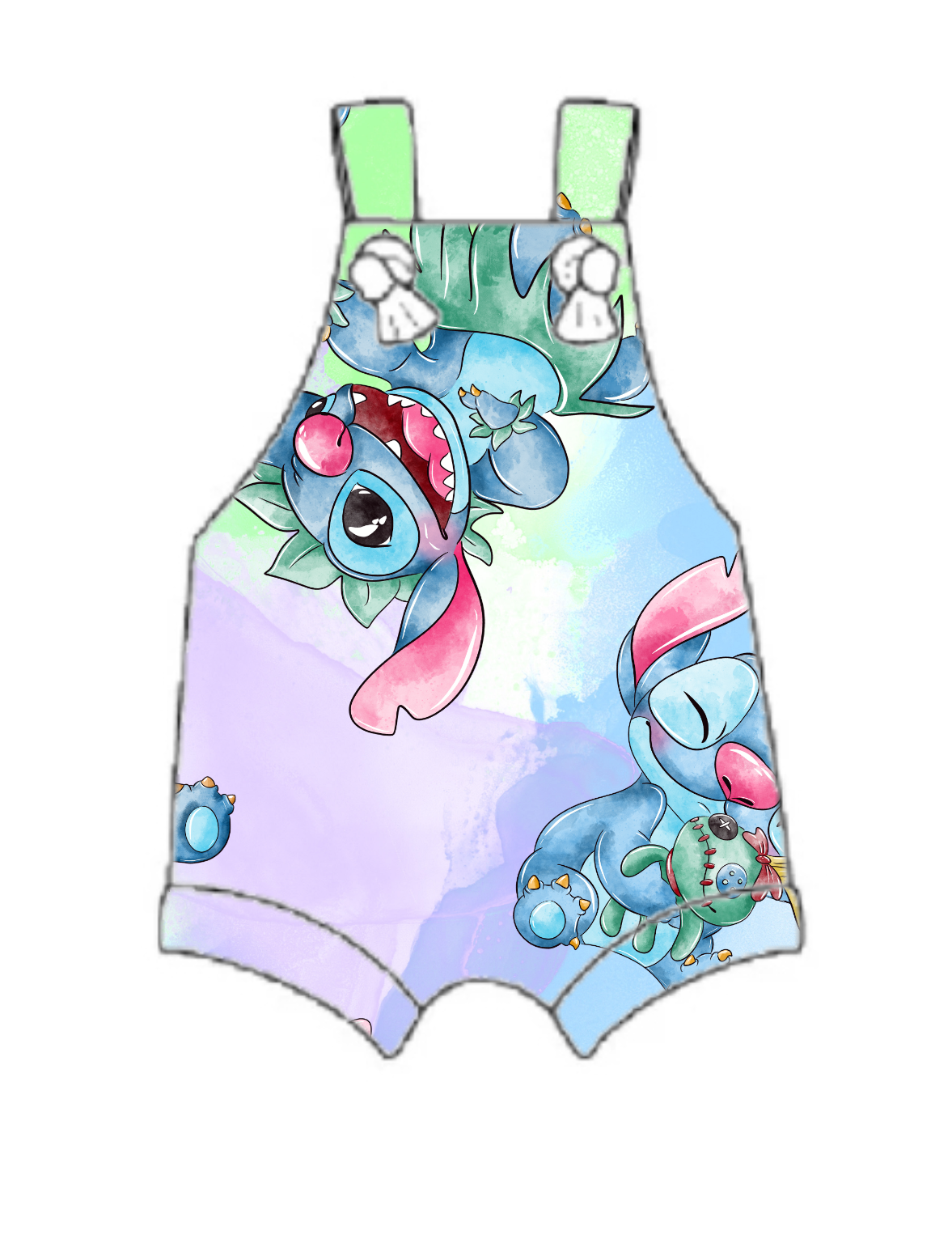 Tye dye Alien