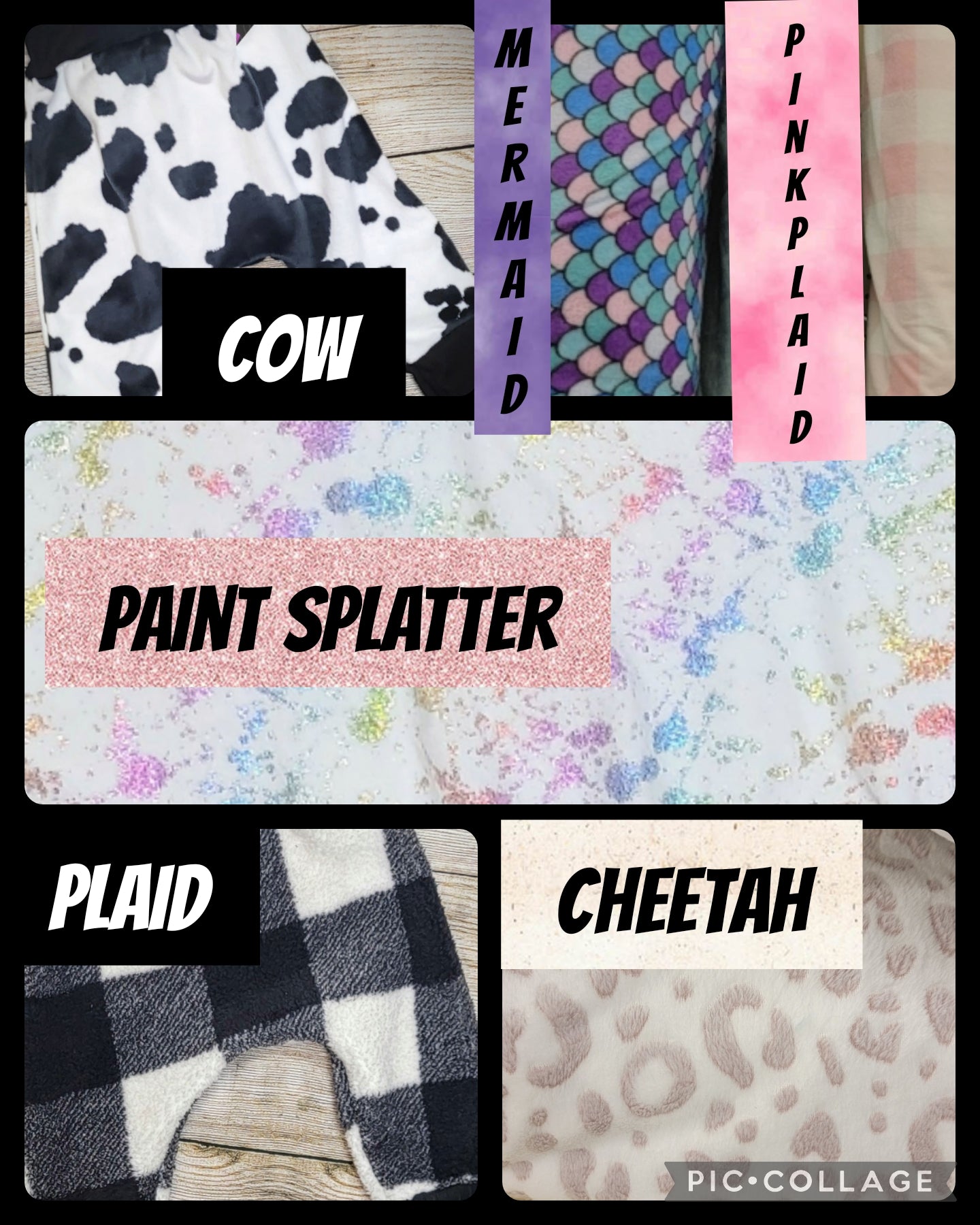 Kids Lounge Set - Prints