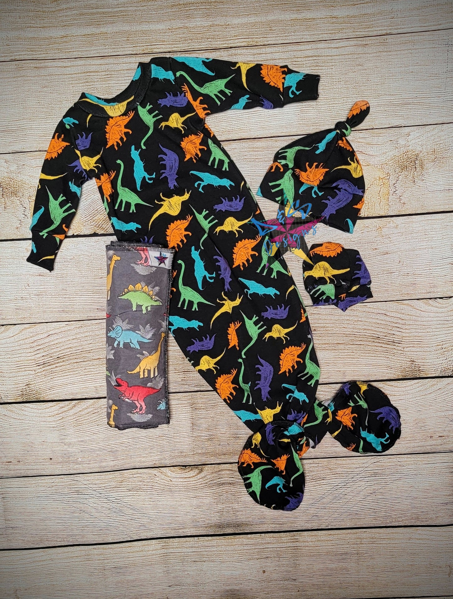 Custom Infant Knotted Gown