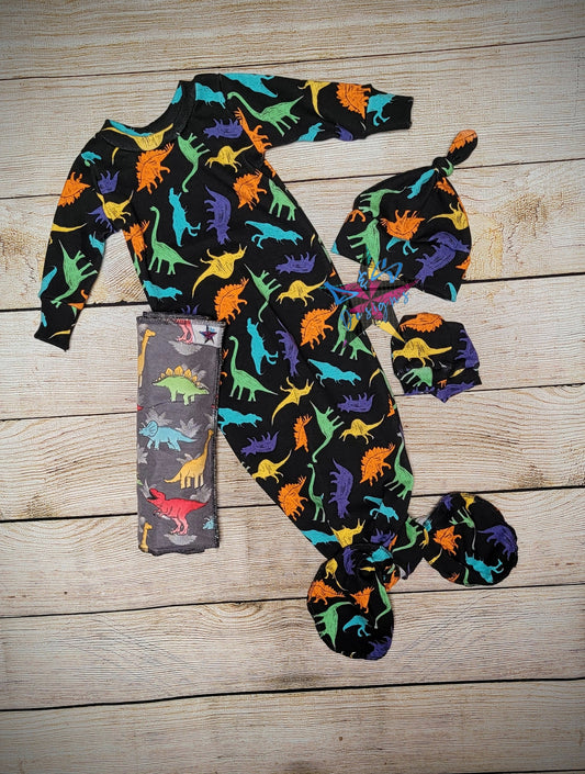 Custom Infant Knotted Gown