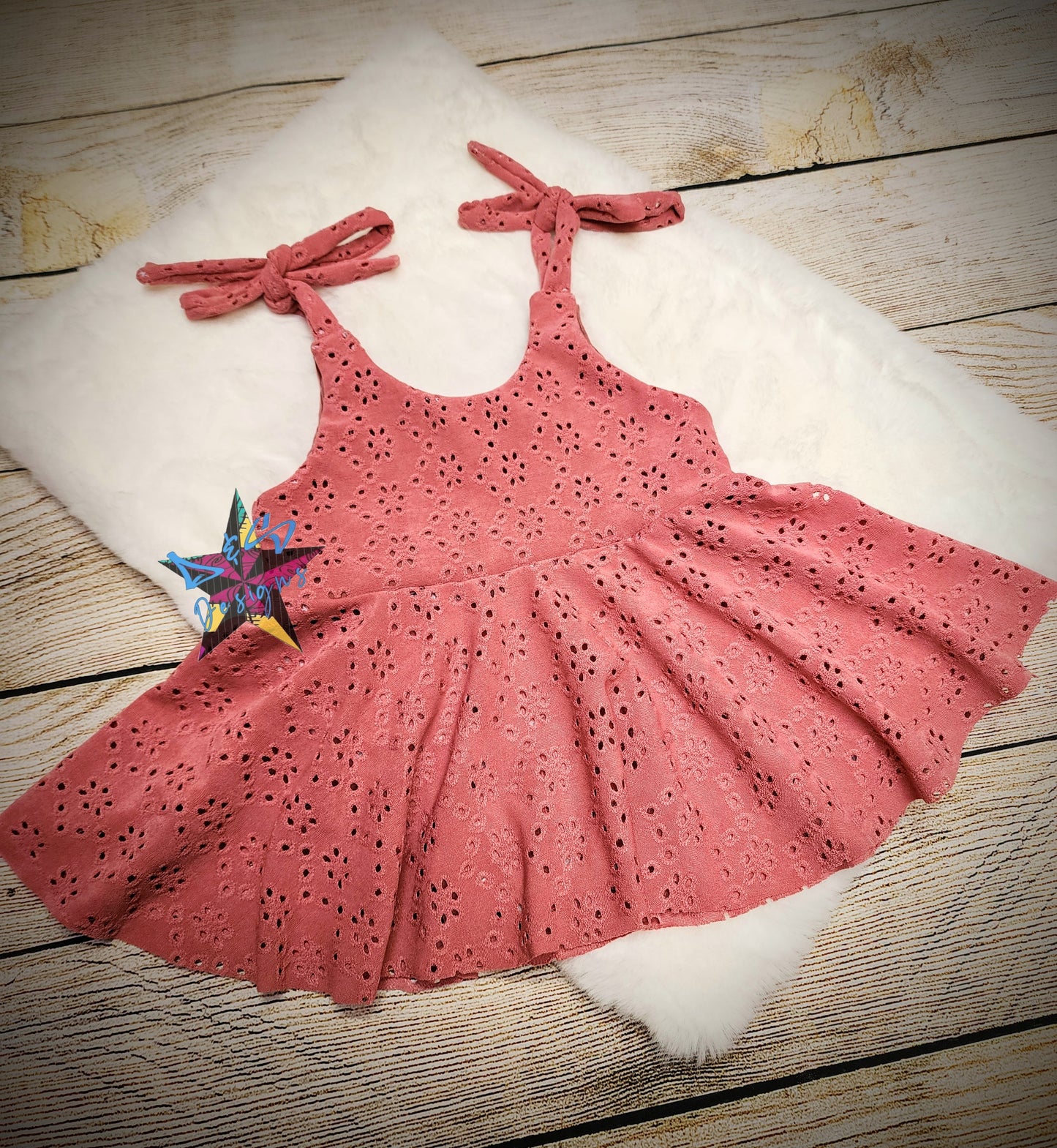 Cami Tie Twirl dress