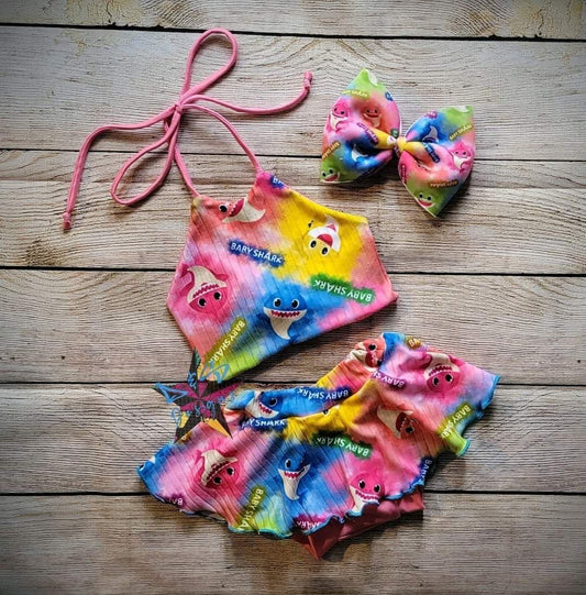 Halter Top - Dodo shark